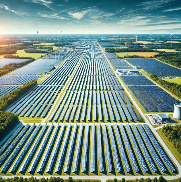 Spanning an impressive 110 hectares, this groundbreaking project is set to double the capacity of Estonia's largest solar facility