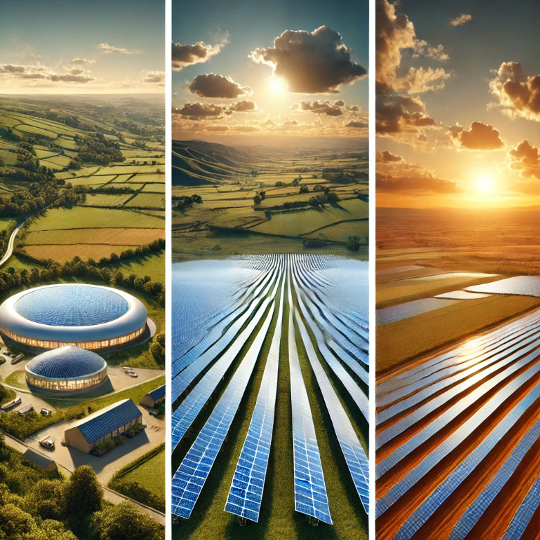 Three game-changing solar projects, secured with corporate PPAs, are set to light up the UK by 2025