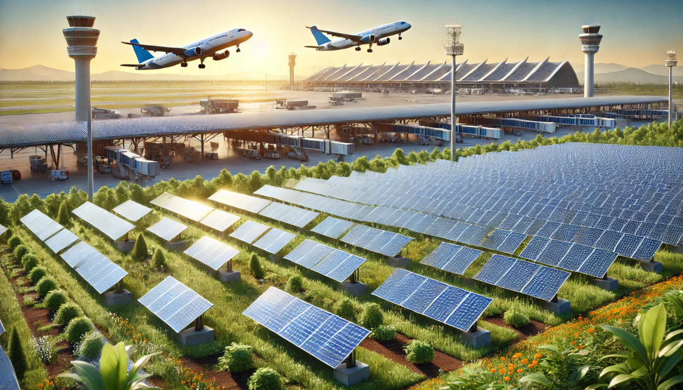 Powering the Future: London Stansted Teams Up with Developer for a 14MW Ground-Mounted Solar Revolution 